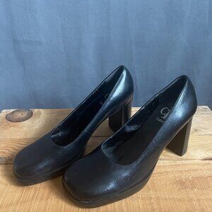 90s Calvin Klein Block Heel (Size 37)
